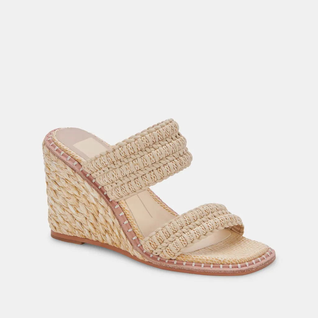 DOLCE VITA Wedges*Abigal Wedges Lt Natural Raffia