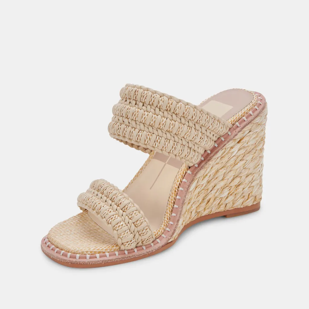 DOLCE VITA Wedges*Abigal Wedges Lt Natural Raffia
