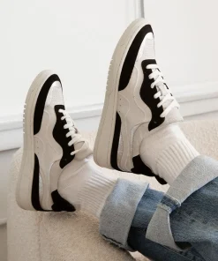 DOLCE VITA Sneakers*Adella Sneakers White Black Leather