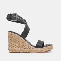 DOLCE VITA Wedges*Aldona Wedges Black Leather