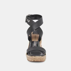 DOLCE VITA Wedges*Aldona Wedges Black Leather