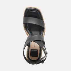 DOLCE VITA Wedges*Aldona Wedges Black Leather