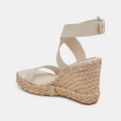 DOLCE VITA Wedges*Aldona Wedges Ivory Leather