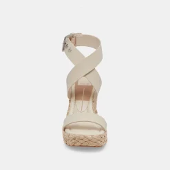 DOLCE VITA Wedges*Aldona Wedges Ivory Leather