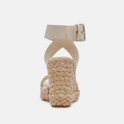DOLCE VITA Wedges*Aldona Wedges Ivory Leather