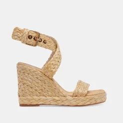 DOLCE VITA Wedges*Aldona Wedges Lt Natural Raffia