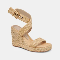 DOLCE VITA Wedges*Aldona Wedges Lt Natural Raffia