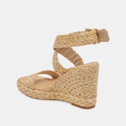 DOLCE VITA Wedges*Aldona Wedges Lt Natural Raffia