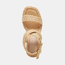 DOLCE VITA Wedges*Aldona Wedges Lt Natural Raffia