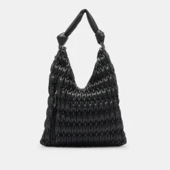 DOLCE VITA Handbags*Angie Tote Black Faux Leather
