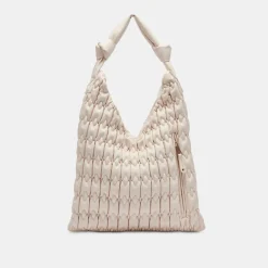DOLCE VITA Handbags*Angie Tote Ivory Faux Leather