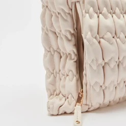 DOLCE VITA Handbags*Angie Tote Ivory Faux Leather