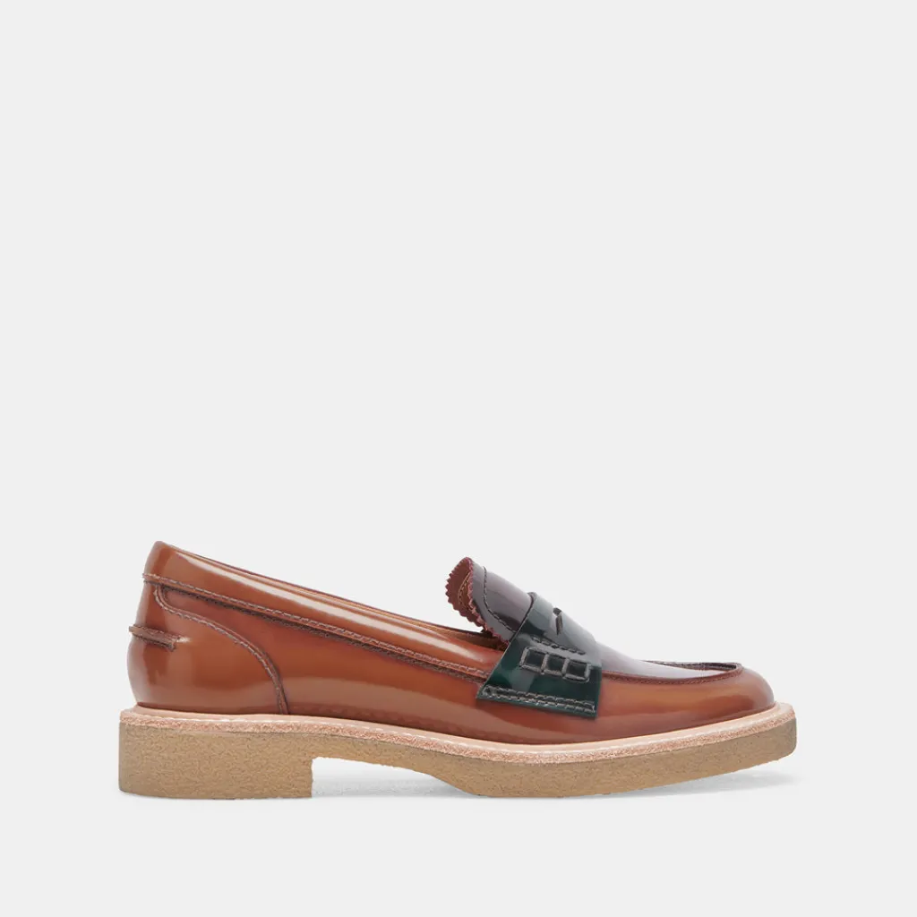 DOLCE VITA Flats & Loafers*Arabel Loafers Burgundy Multi Patent Leather