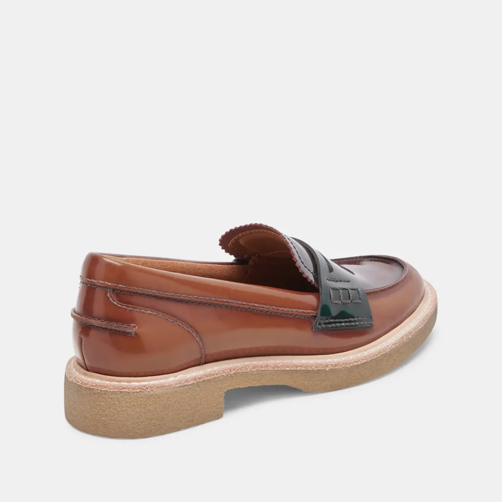 DOLCE VITA Flats & Loafers*Arabel Loafers Burgundy Multi Patent Leather
