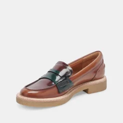 DOLCE VITA Flats & Loafers*Arabel Loafers Burgundy Multi Patent Leather