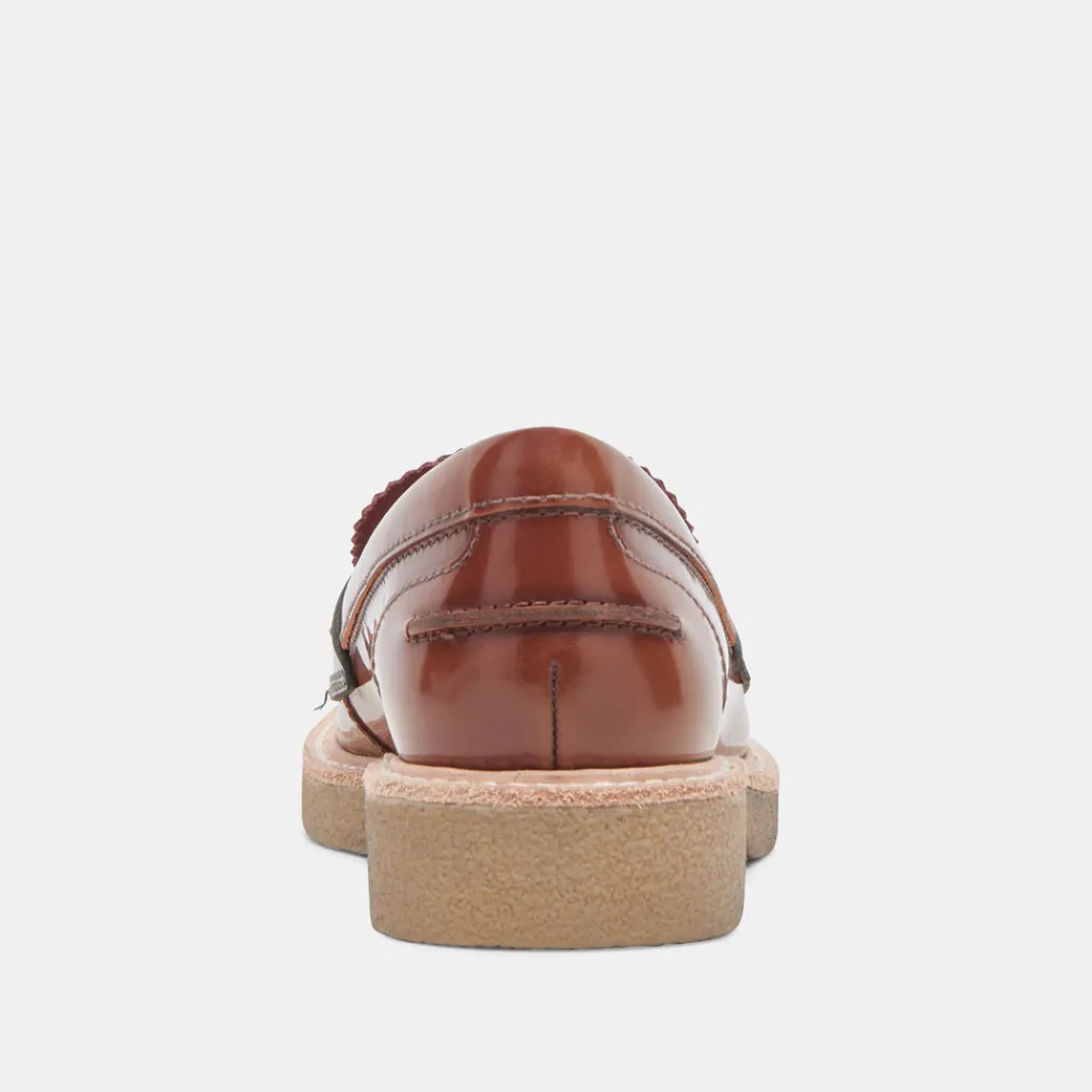 DOLCE VITA Flats & Loafers*Arabel Loafers Burgundy Multi Patent Leather