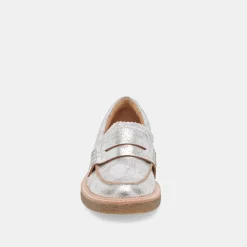 DOLCE VITA Flats & Loafers*Arabel Loafers Silver Distressed Leather