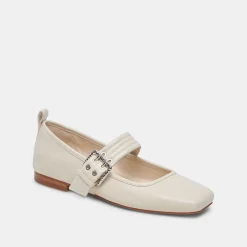 DOLCE VITA Flats & Loafers*Arora Ballet Flats Ivory Crinkle Patent