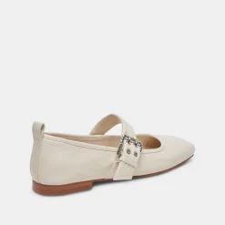 DOLCE VITA Flats & Loafers*Arora Ballet Flats Ivory Crinkle Patent