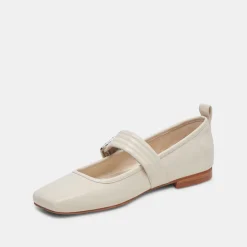 DOLCE VITA Flats & Loafers*Arora Ballet Flats Ivory Crinkle Patent