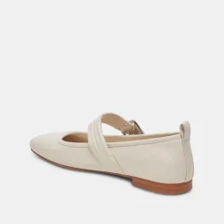 DOLCE VITA Flats & Loafers*Arora Ballet Flats Ivory Crinkle Patent