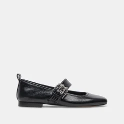 DOLCE VITA Flats & Loafers*Arora Ballet Flats Midnight Crinkle Patent