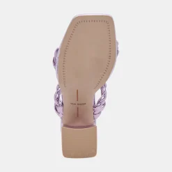 DOLCE VITA Sandals*Ashby Heels Lilac Crackled Stella