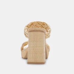 DOLCE VITA Heels*Ashby Heels Lt Natural Raffia