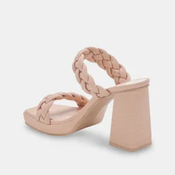 DOLCE VITA Sandals*Ashby Wide Heels Cream Stella