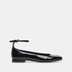 DOLCE VITA Flats & Loafers*Ashya Ballet Flats Midnight Crinkle Patent