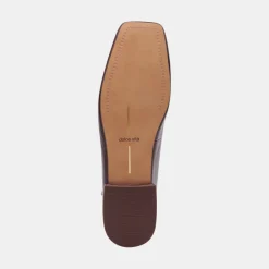 DOLCE VITA Flats & Loafers*Ashya Ballet Flats Wine Crinkle Patent