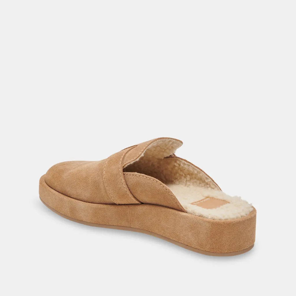 DOLCE VITA Flats & Loafers*Astor Plush Flats Desert Suede