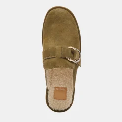DOLCE VITA Flats & Loafers*Astor Plush Flats Olive Suede