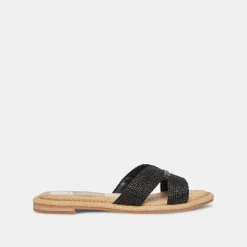 DOLCE VITA Sandals*Atomic Sandals Black Raffia
