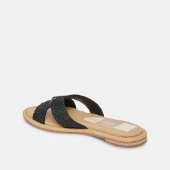 DOLCE VITA Sandals*Atomic Sandals Black Raffia