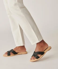 DOLCE VITA Sandals*Atomic Sandals Black Raffia