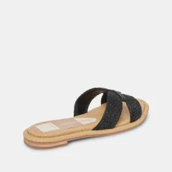 DOLCE VITA Sandals*Atomic Sandals Black Raffia