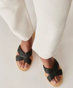 DOLCE VITA Sandals*Atomic Sandals Black Raffia