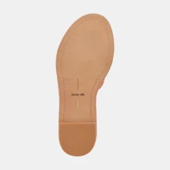 DOLCE VITA Sandals*Atomic Sandals Orange Raffia