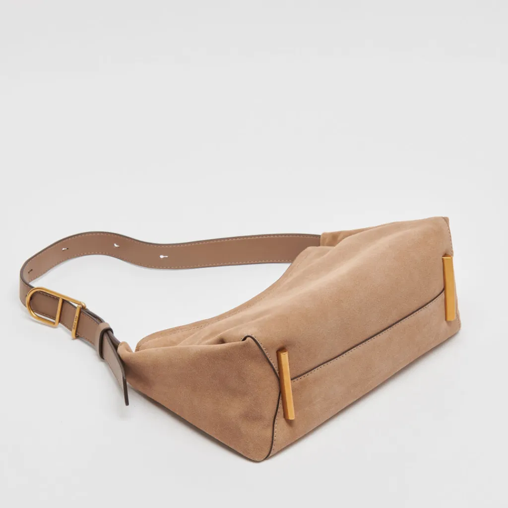 DOLCE VITA Handbags*Audri Shoulder Bag Chanterelle Suede