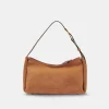 DOLCE VITA Handbags*Audri Shoulder Bag Rusty Oak Suede