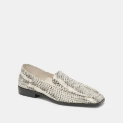 DOLCE VITA Flats & Loafers*Beny Flats Grey White Snake Embossed