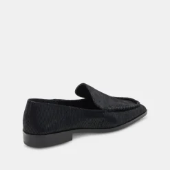 DOLCE VITA Flats & Loafers*Beny Flats Onyx Embossed Leather