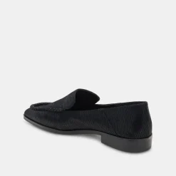 DOLCE VITA Flats & Loafers*Beny Flats Onyx Embossed Leather