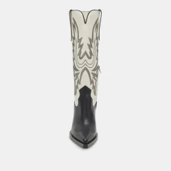 DOLCE VITA Boots & Booties*Blanch Boots Black White Leather