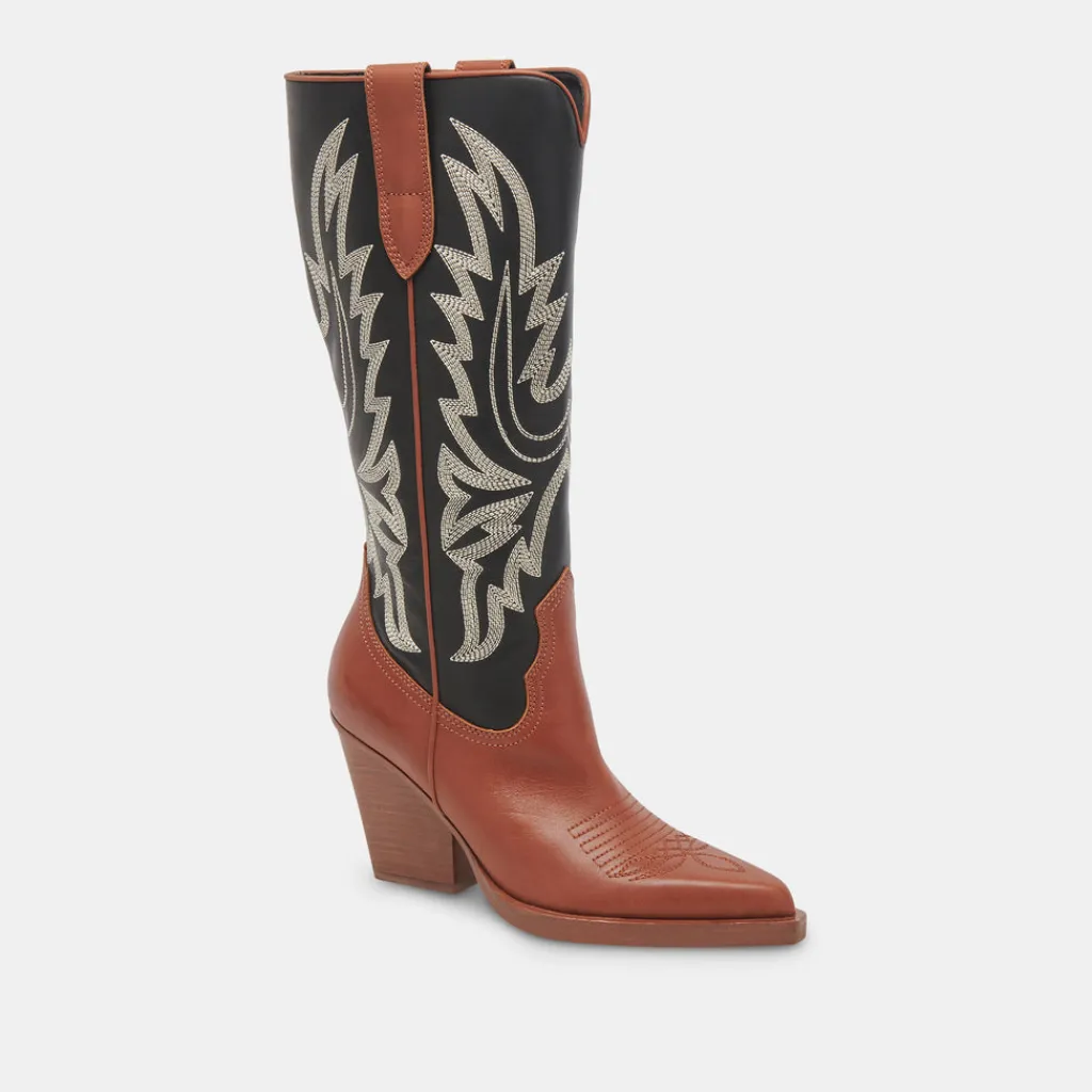 DOLCE VITA Boots & Booties*Blanch Boots Brown Black Leather
