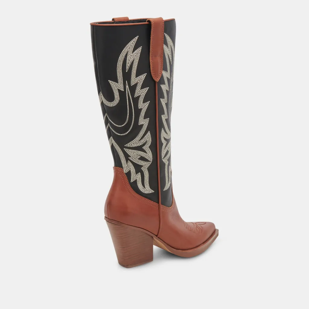 DOLCE VITA Boots & Booties*Blanch Boots Brown Black Leather