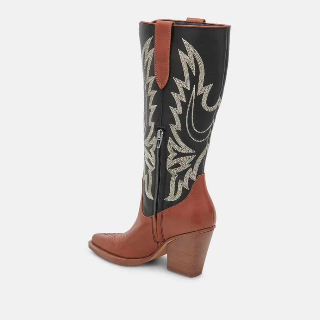 DOLCE VITA Boots & Booties*Blanch Boots Brown Black Leather
