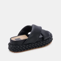 DOLCE VITA Wedges*Blume Sandals Black Stella