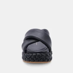 DOLCE VITA Wedges*Blume Sandals Black Stella